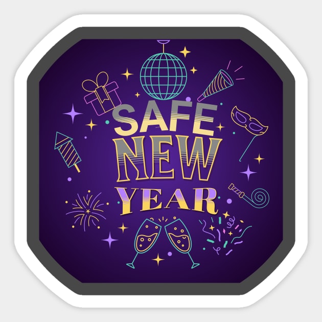 New Year resolutions apparels Sticker by Colbalt101